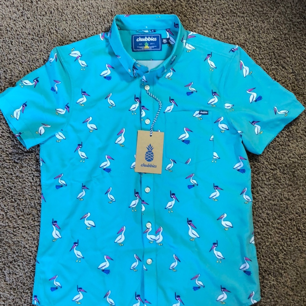 Chubbies Full Button Performance Stretch Top - image 2